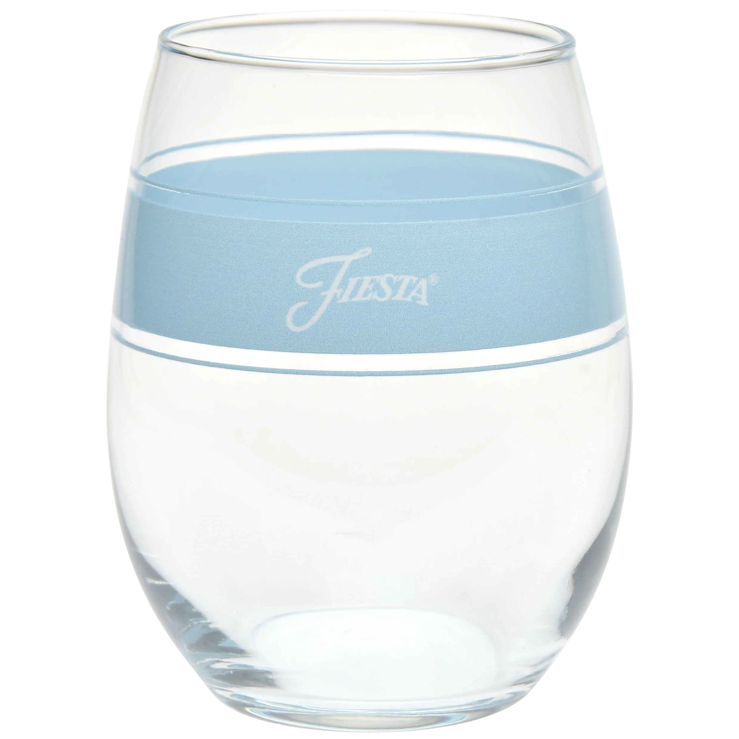Coastal Blues 15 oz. Frame Stemless Wine Mixed Color – Set of 4 - Image 2