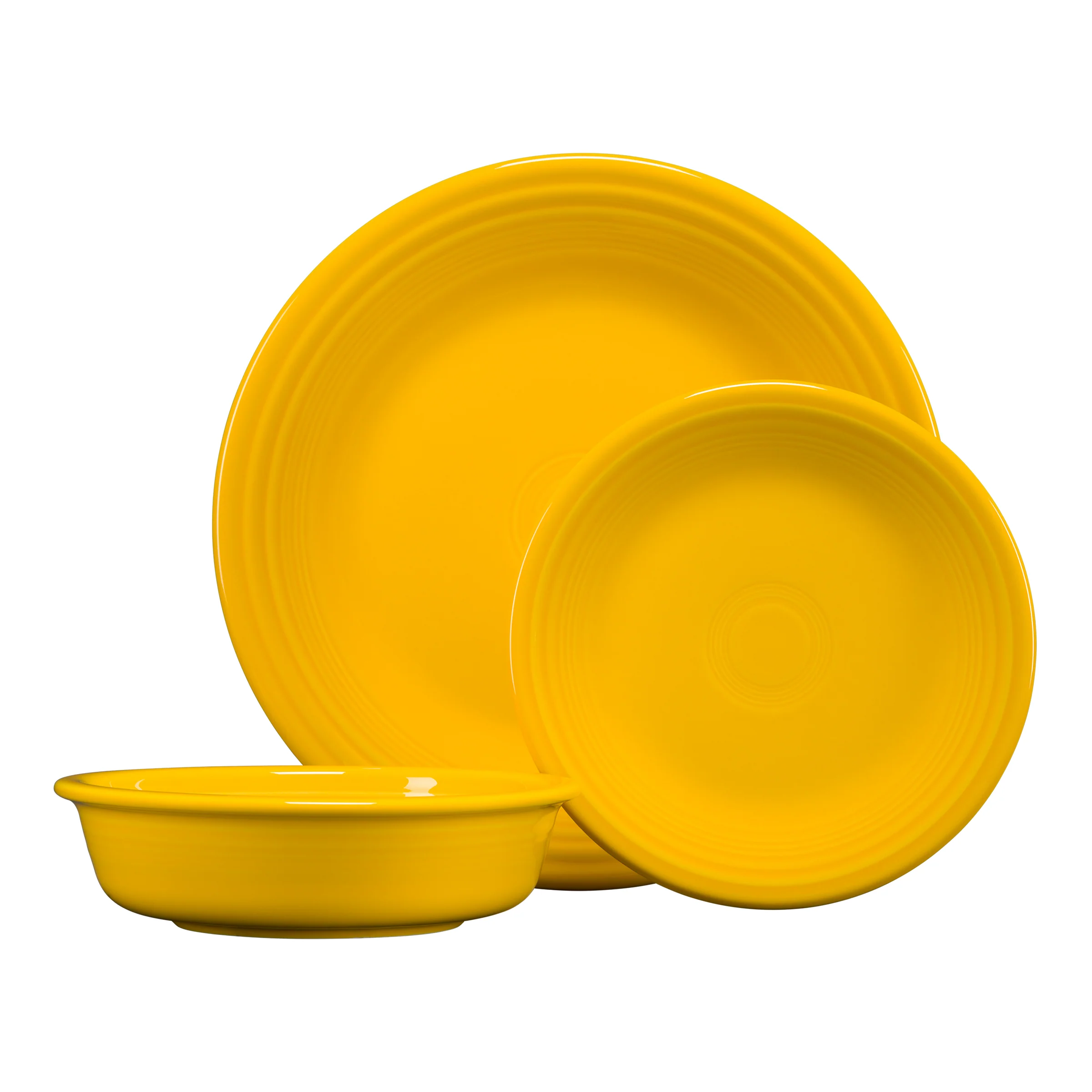 Classic Rim 3-Piece Place Setting, Service for 1 - Image 8