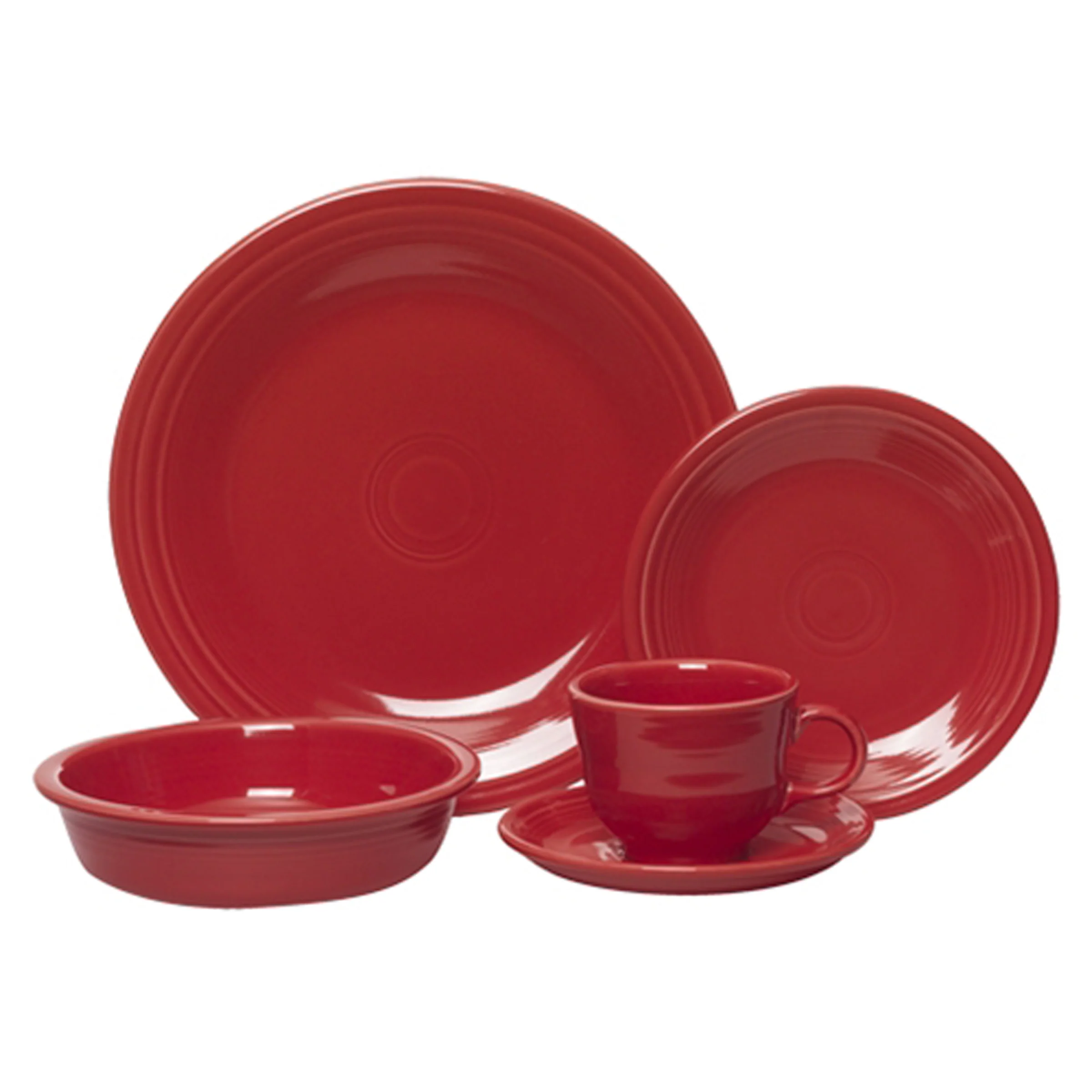 New Retired Classic Rim 5-Piece Place Setting, Service for 1 - Image 5