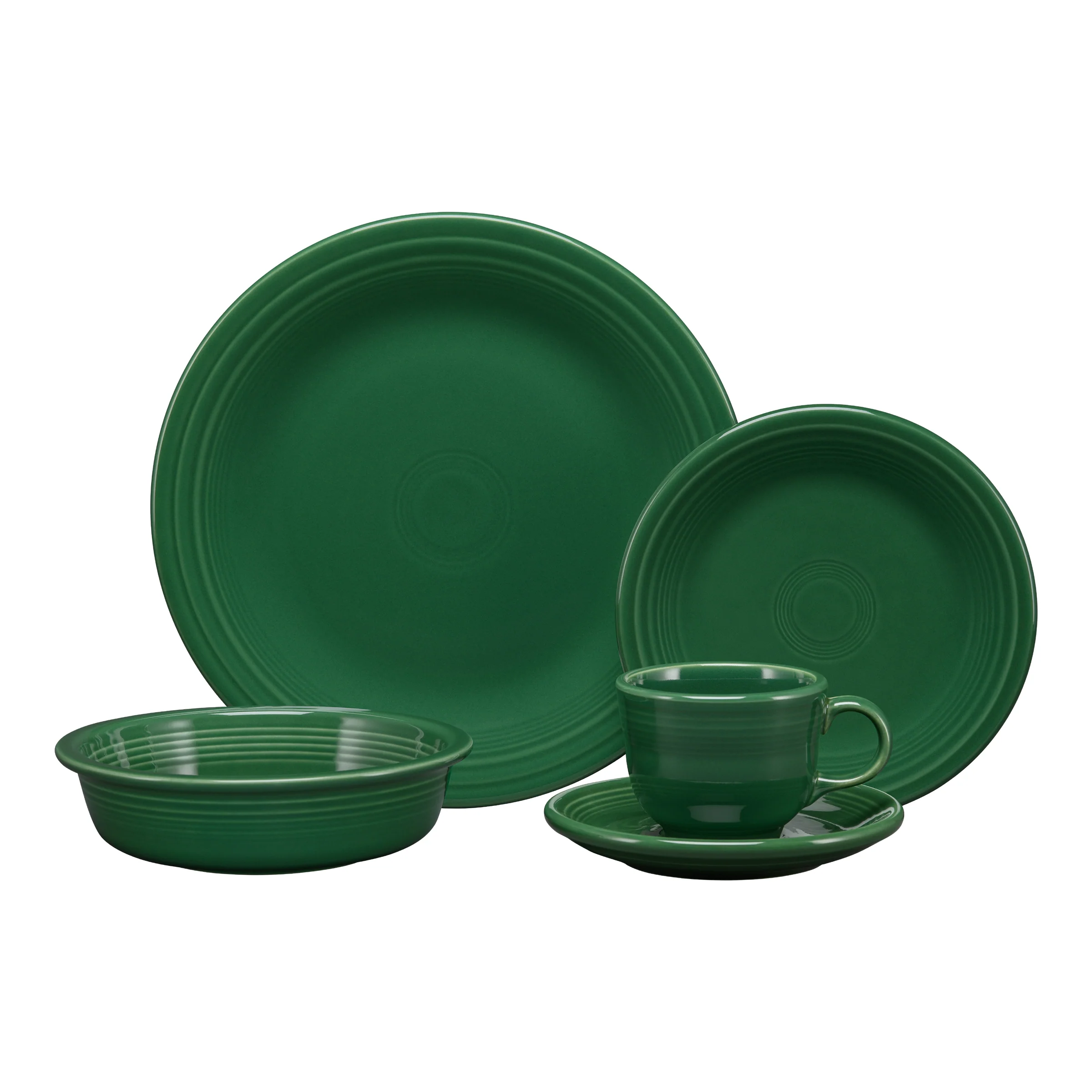 New Retired Classic Rim 5-Piece Place Setting, Service for 1 - Image 7