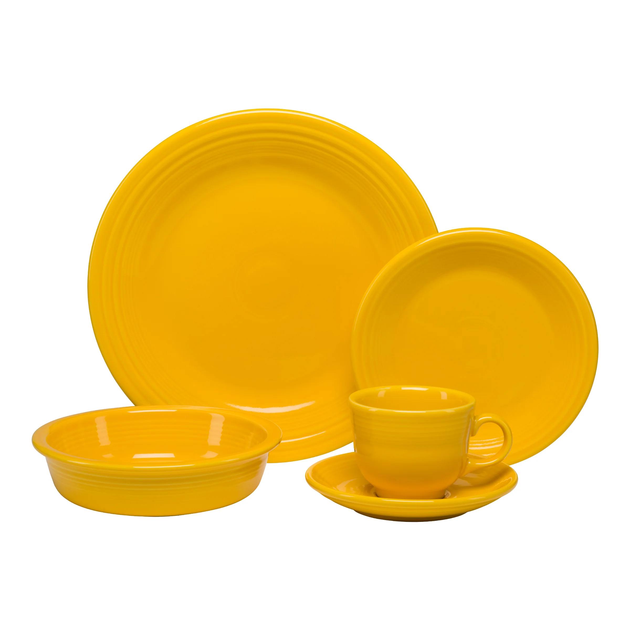 New Retired Classic Rim 5-Piece Place Setting, Service for 1 - Image 9