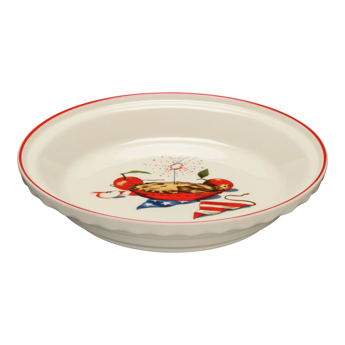 Americana Apple Pie 10 1/4 Inch Deep Dish Pie Baker 44OZ - Image 2