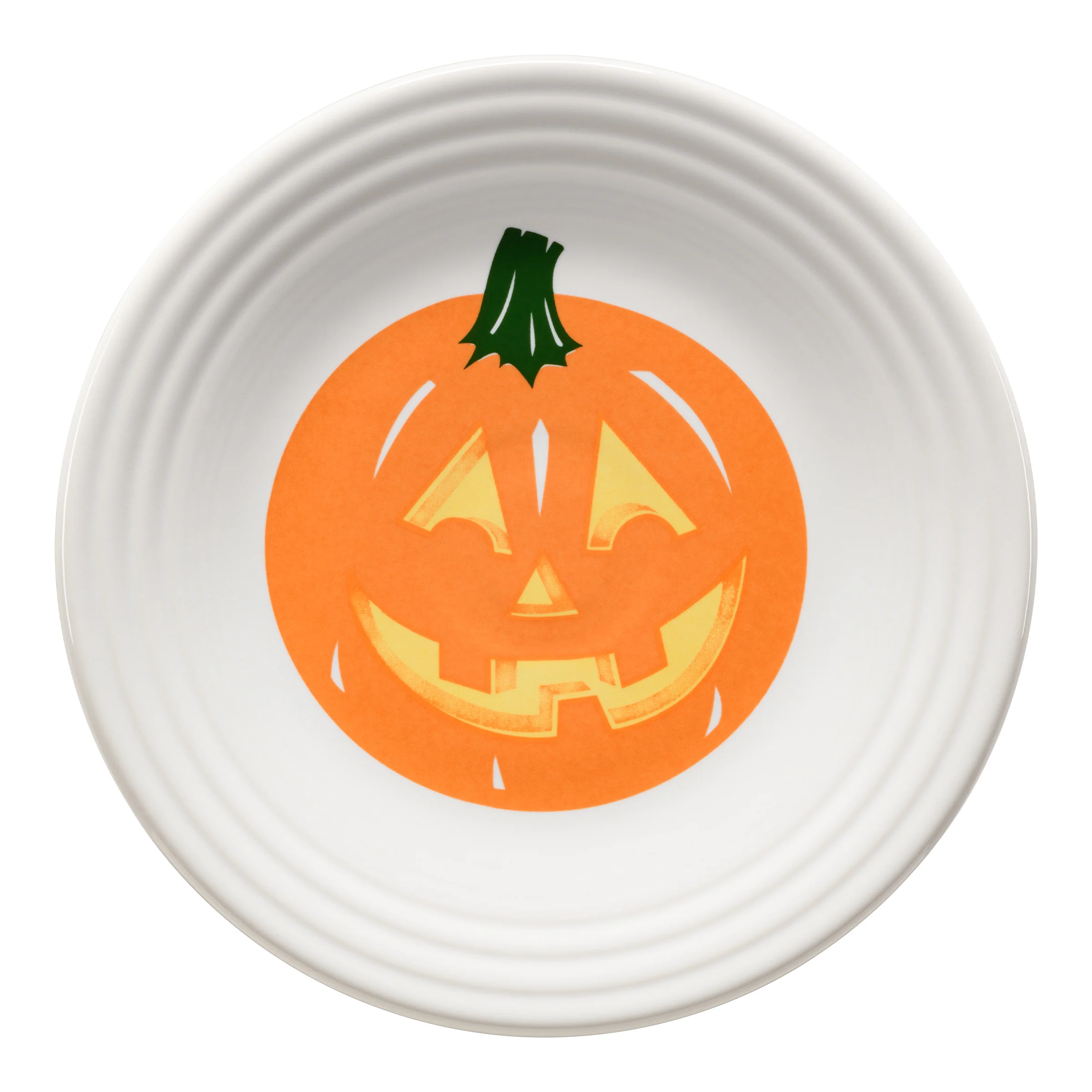 Jack-o-Lantern Pumpkin Classic Rim 9 Inch Luncheon Plate