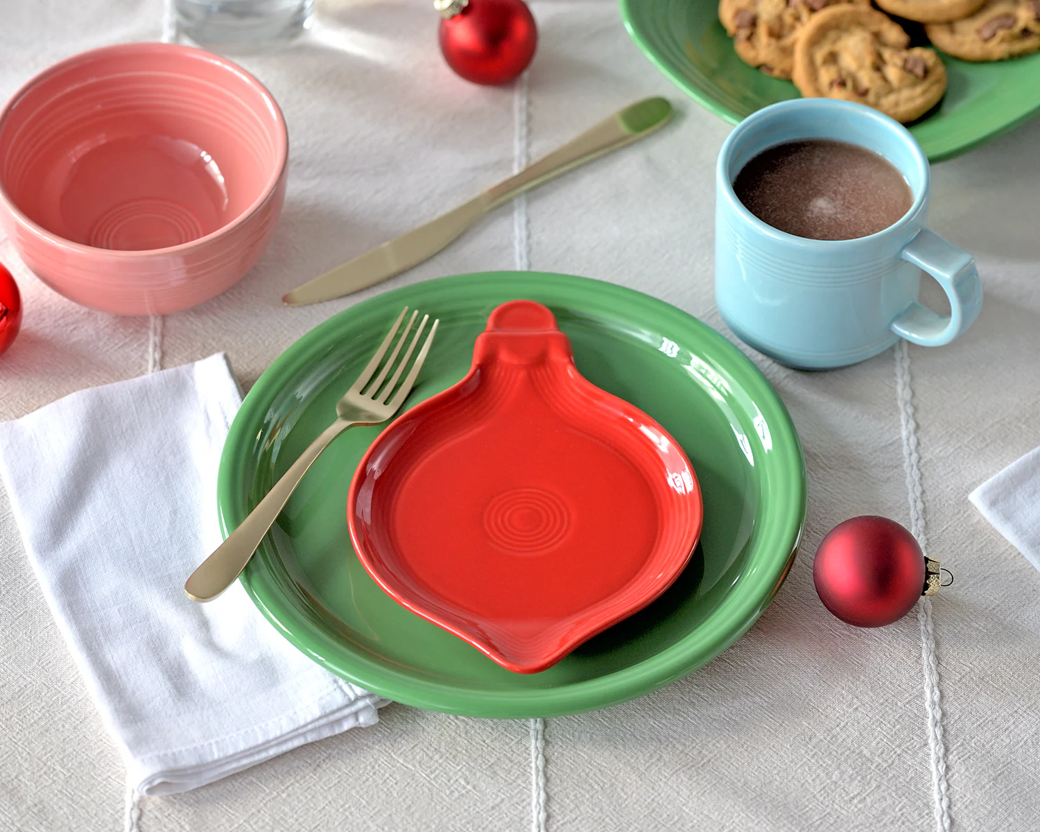 8 3/4 Inch Ornament Shaped Plate - Image 3