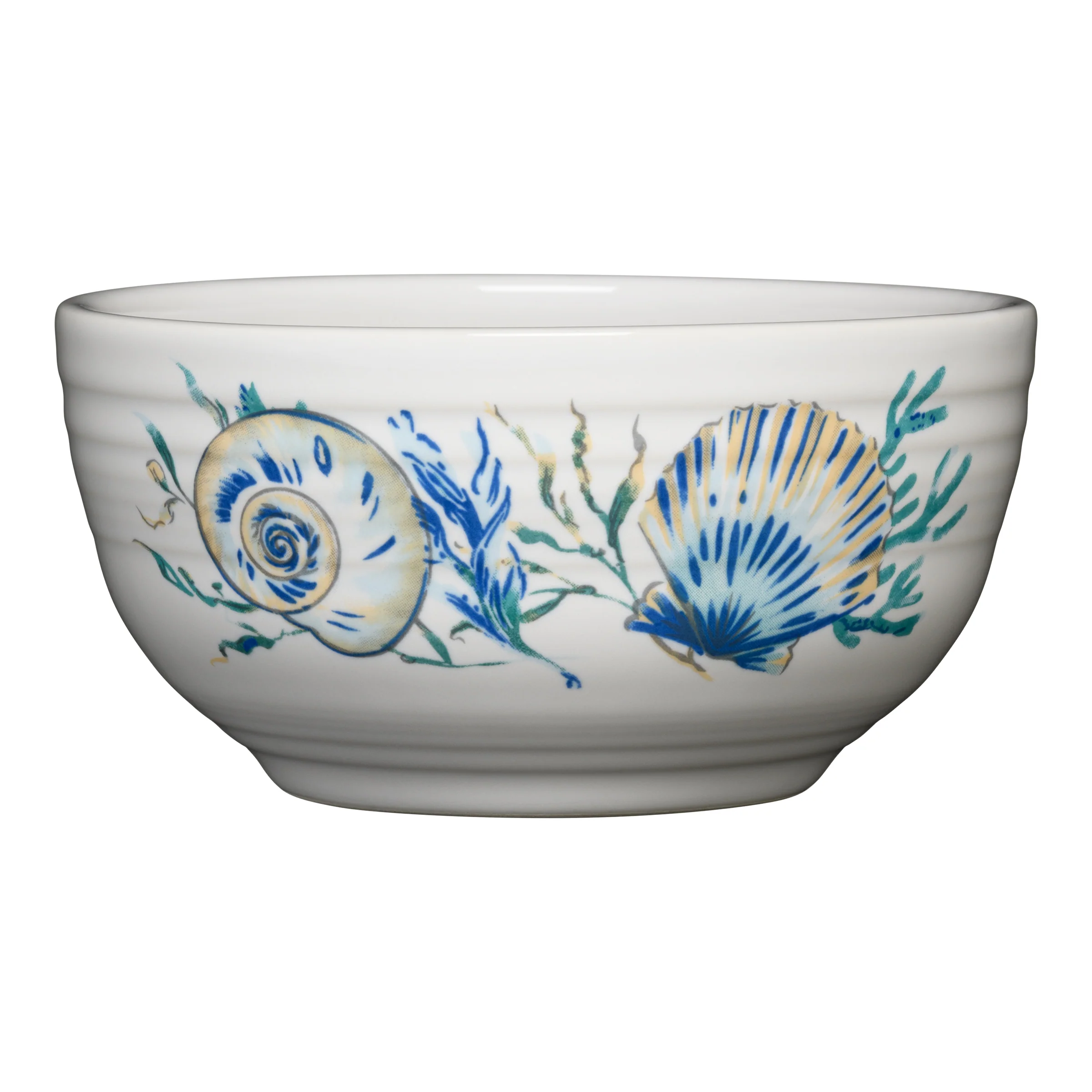 New Retired Coastal Shores Bistro Coupe 5 1/2 Inch Cereal Bowl 22 OZ