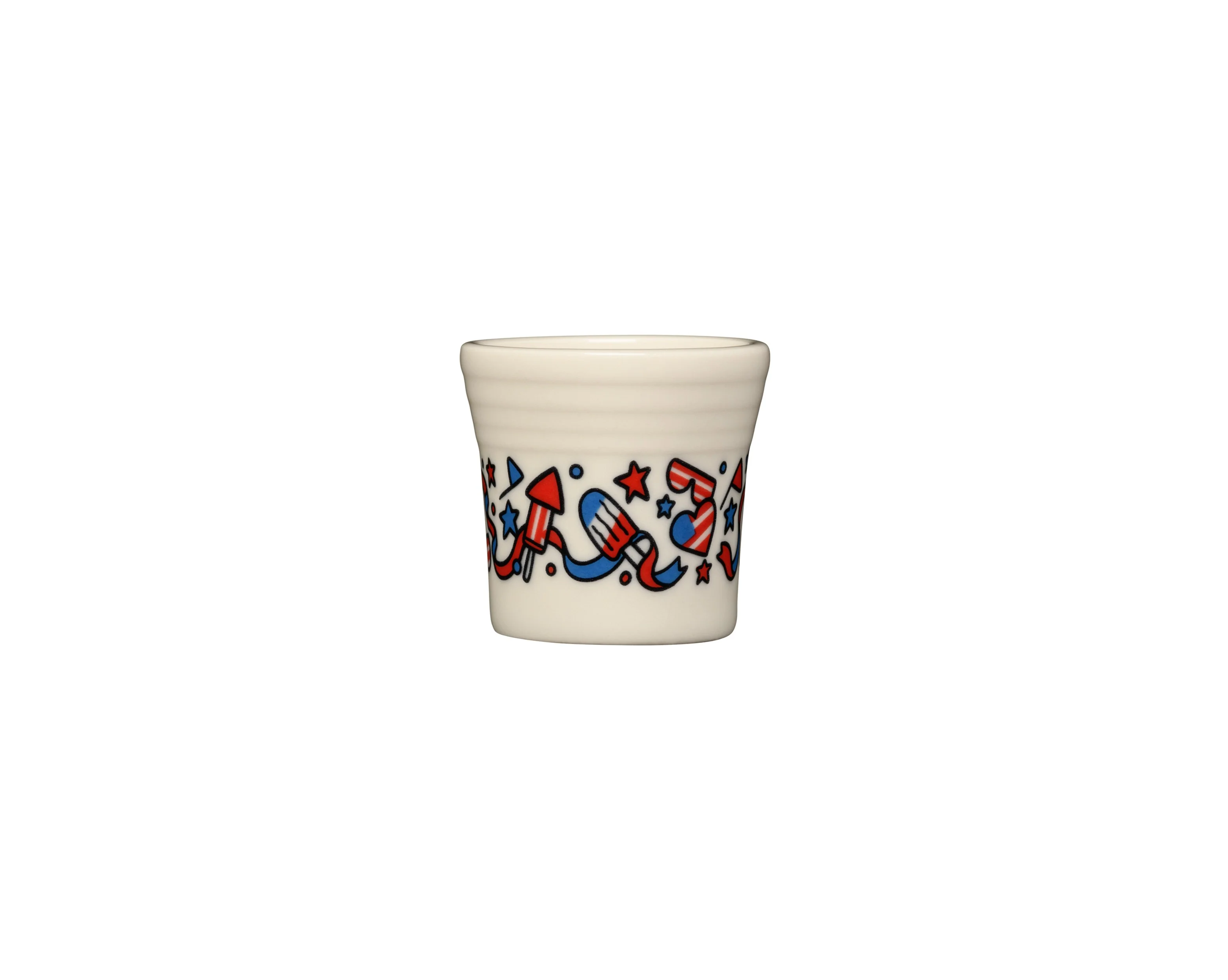 4th of July 1 1/2, OZ Ceramic Shot Glass