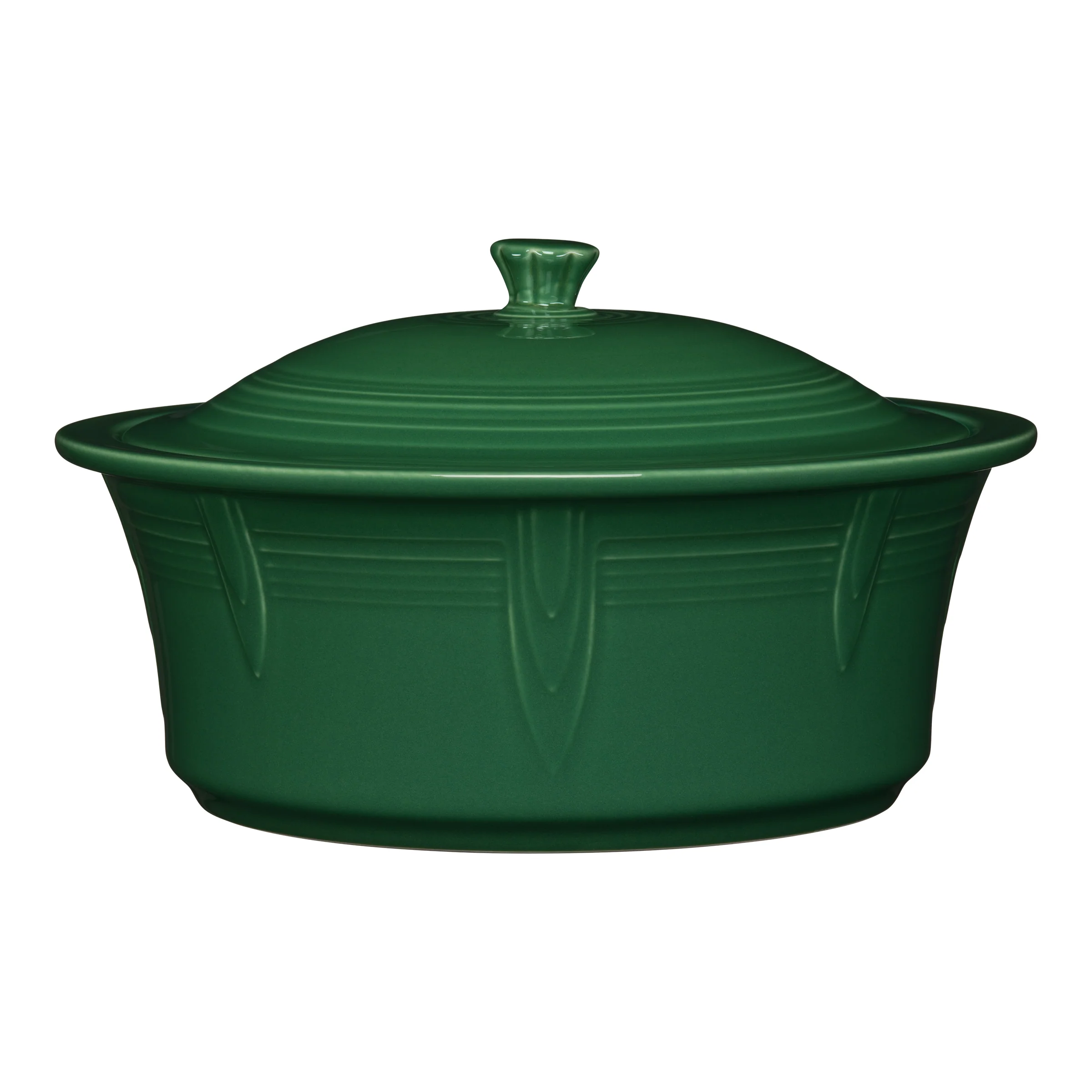 Large 10 Inch Round Covered Casserole 2.8 Quart - Image 8