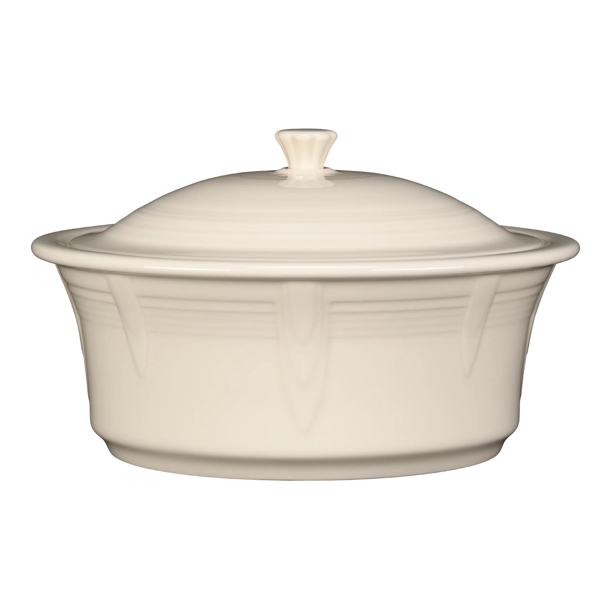 Large 10 Inch Round Covered Casserole 2.8 Quart - Image 9