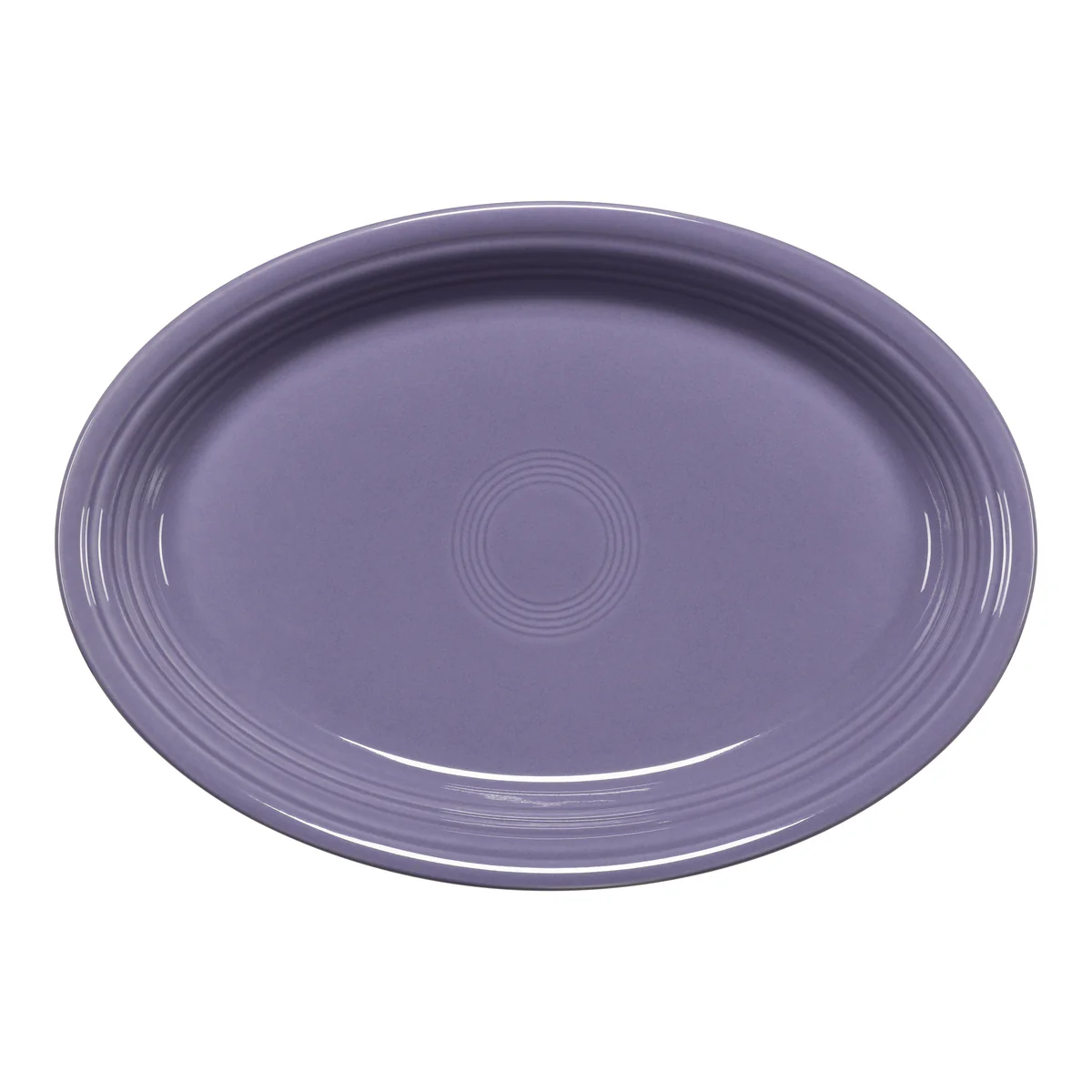 Lavender 13 5/8 Inch Large Oval Serving Platter