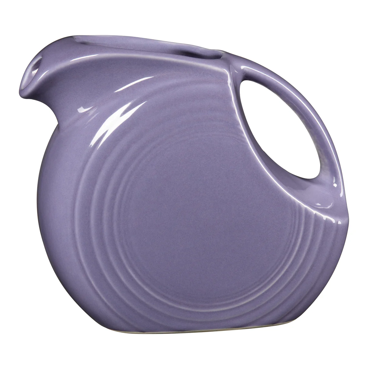 Lavender 67 OZ Large Disk Pitcher
