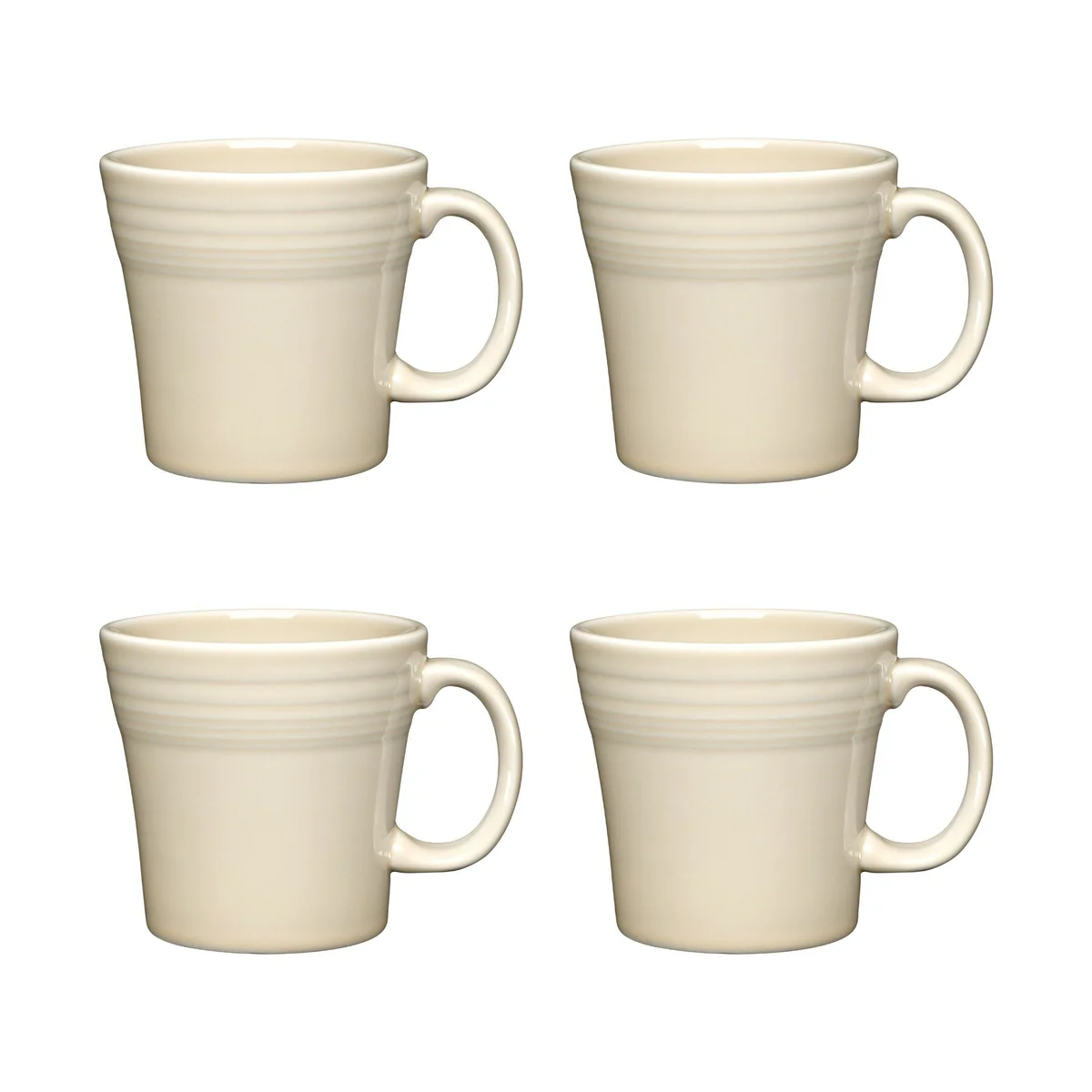 Linen 15 OZ Set of 4 Tapered Mugs