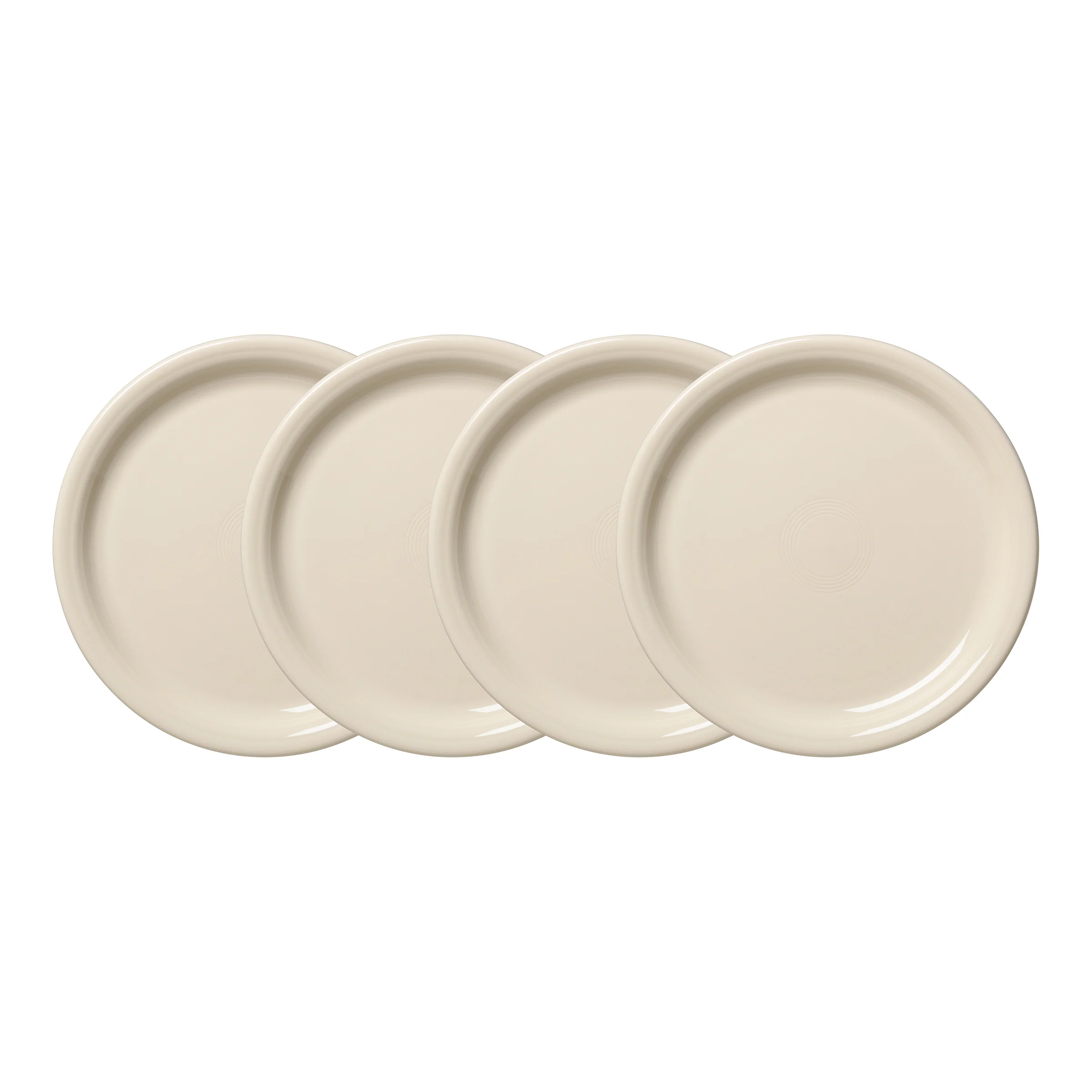 Linen Set of 4 Bistro Coupe 9 Inch Luncheon Plate