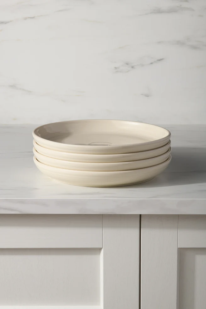 Linen Set of 4 Coupe 10 3/8 Inch Dinner Bowl 40 OZ - Image 2