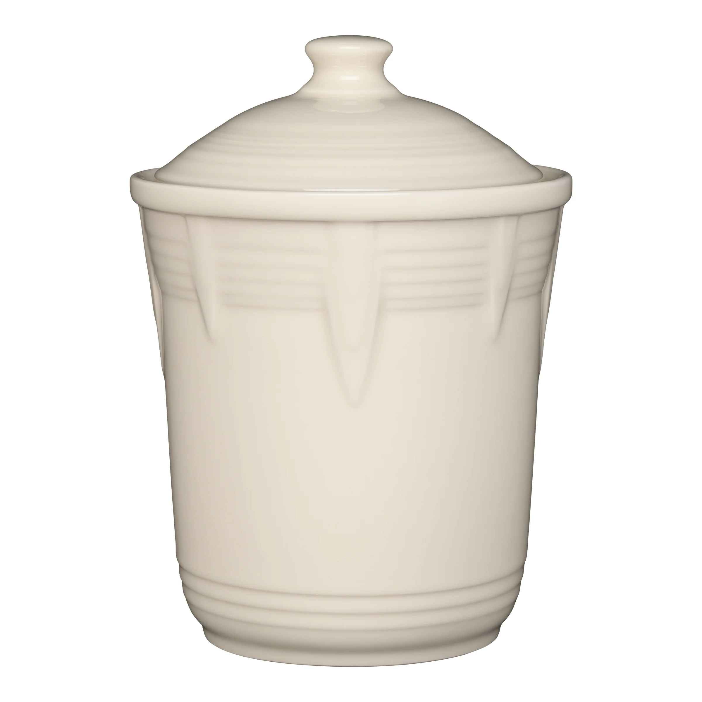 New Retired Linen Fiesta 2 Quart Medium Chevron Canister