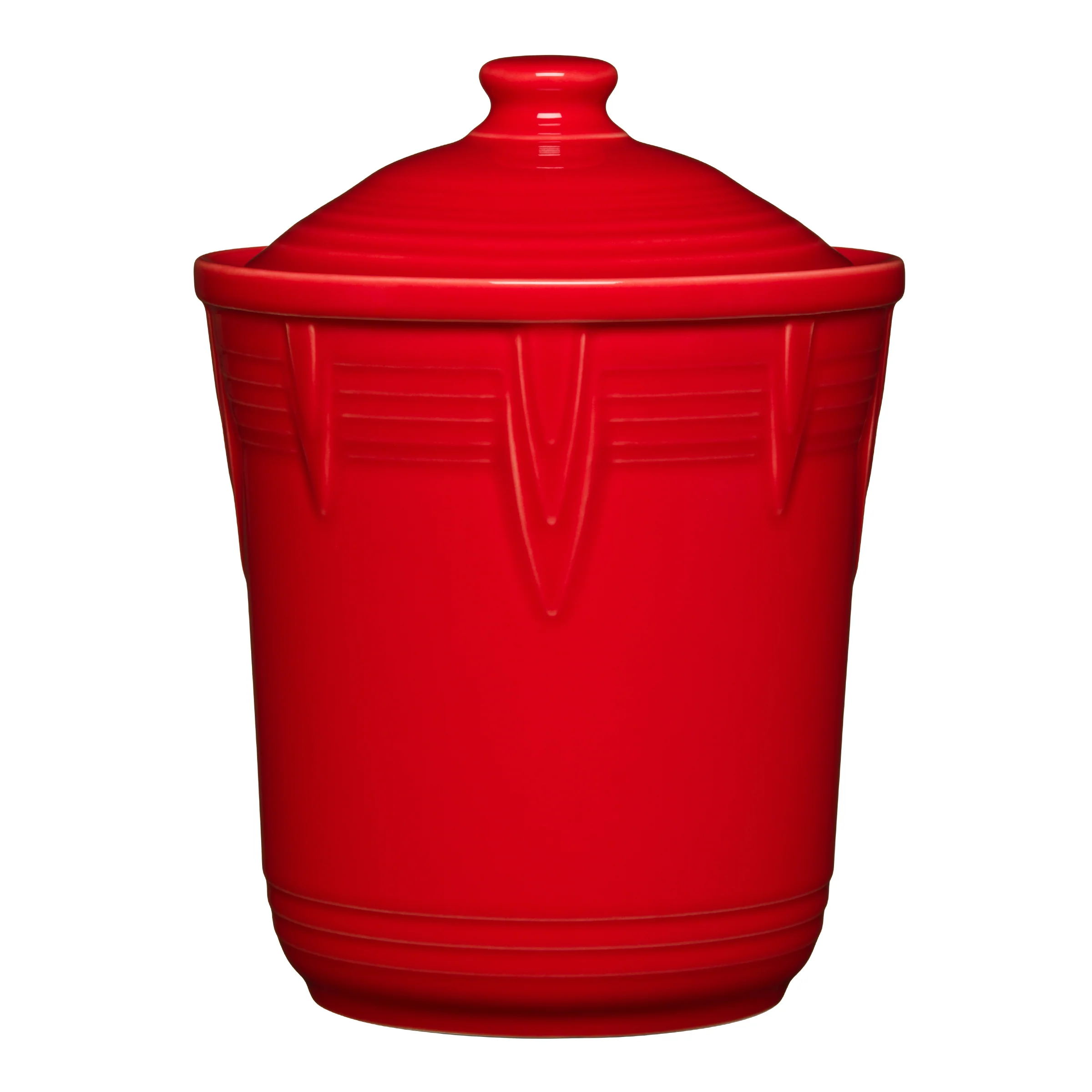 New Retired Fiesta 2 Quart Medium Chevron Canister - Image 4