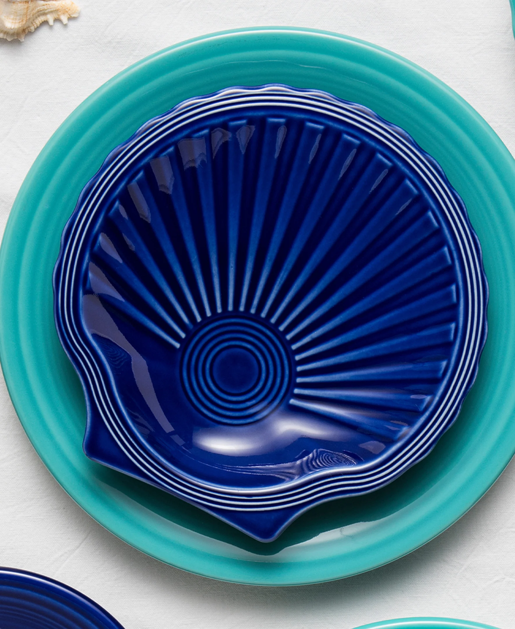 Retired Shell Shaped Plate 8 1/4 OZ - Image 6