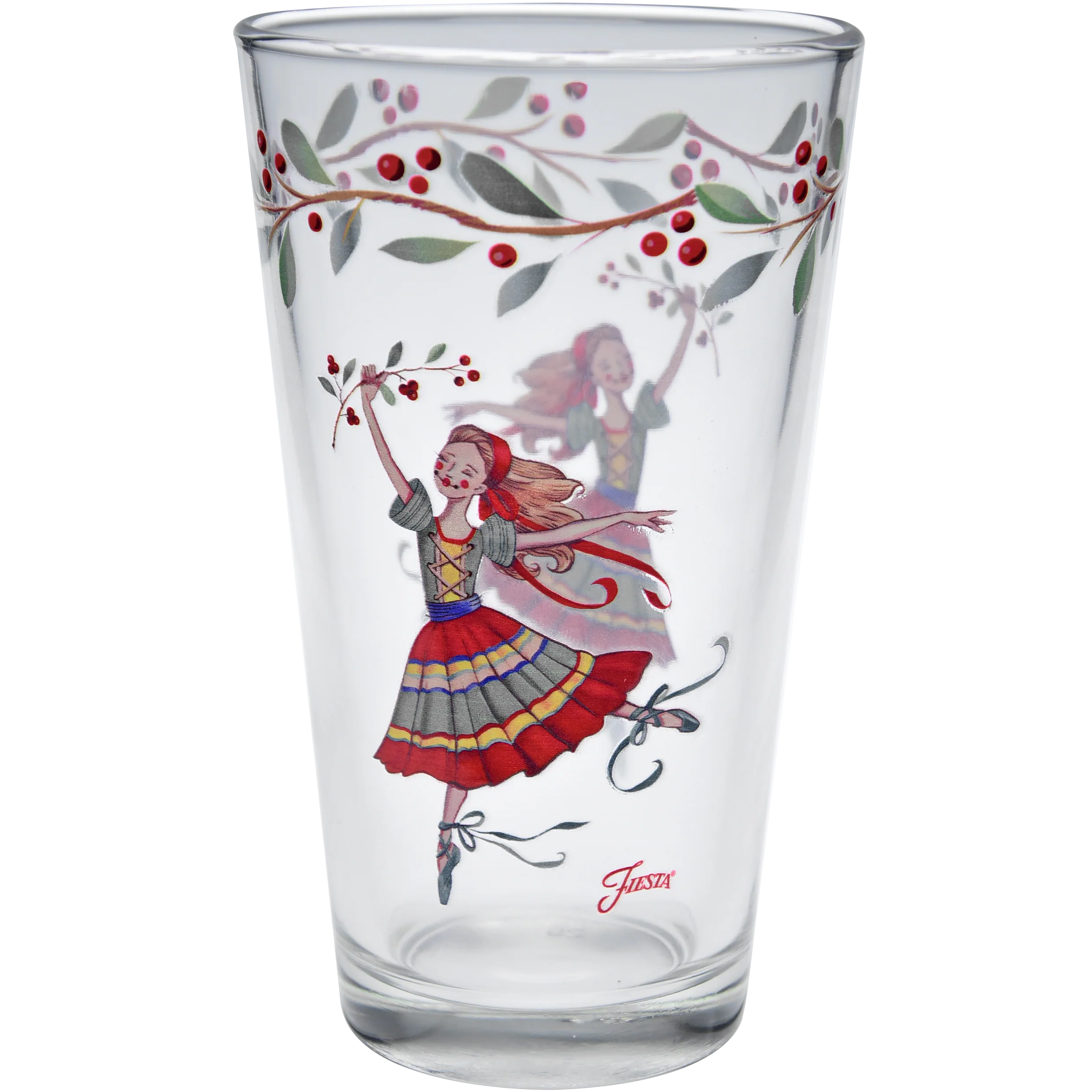 Nutcracker The Ballerina 16 oz. Cooler Glass - Set of 4 - Image 2
