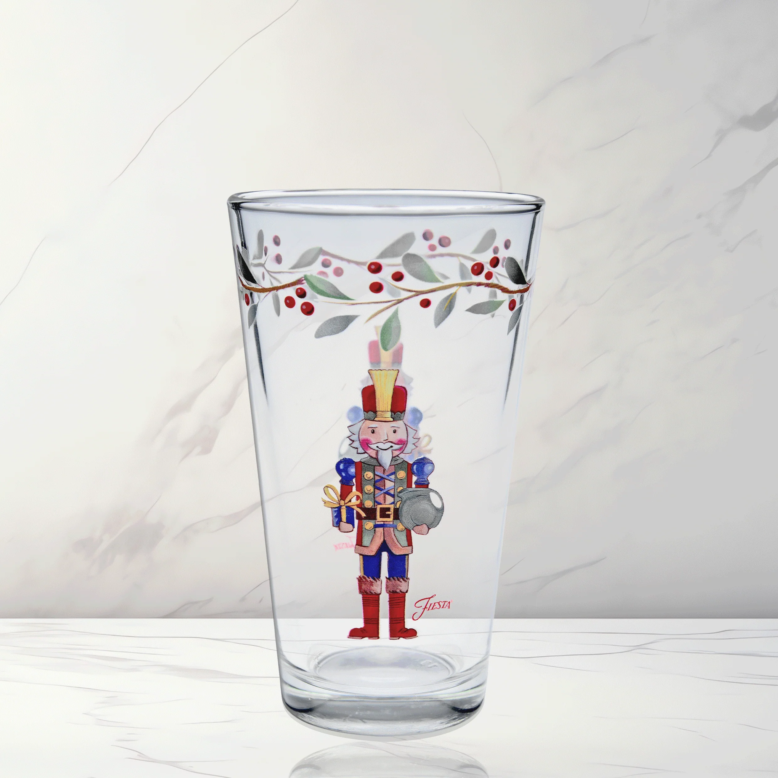 Nutcracker The Giver 16 oz. Cooler Glass - Set of 4 - Image 2