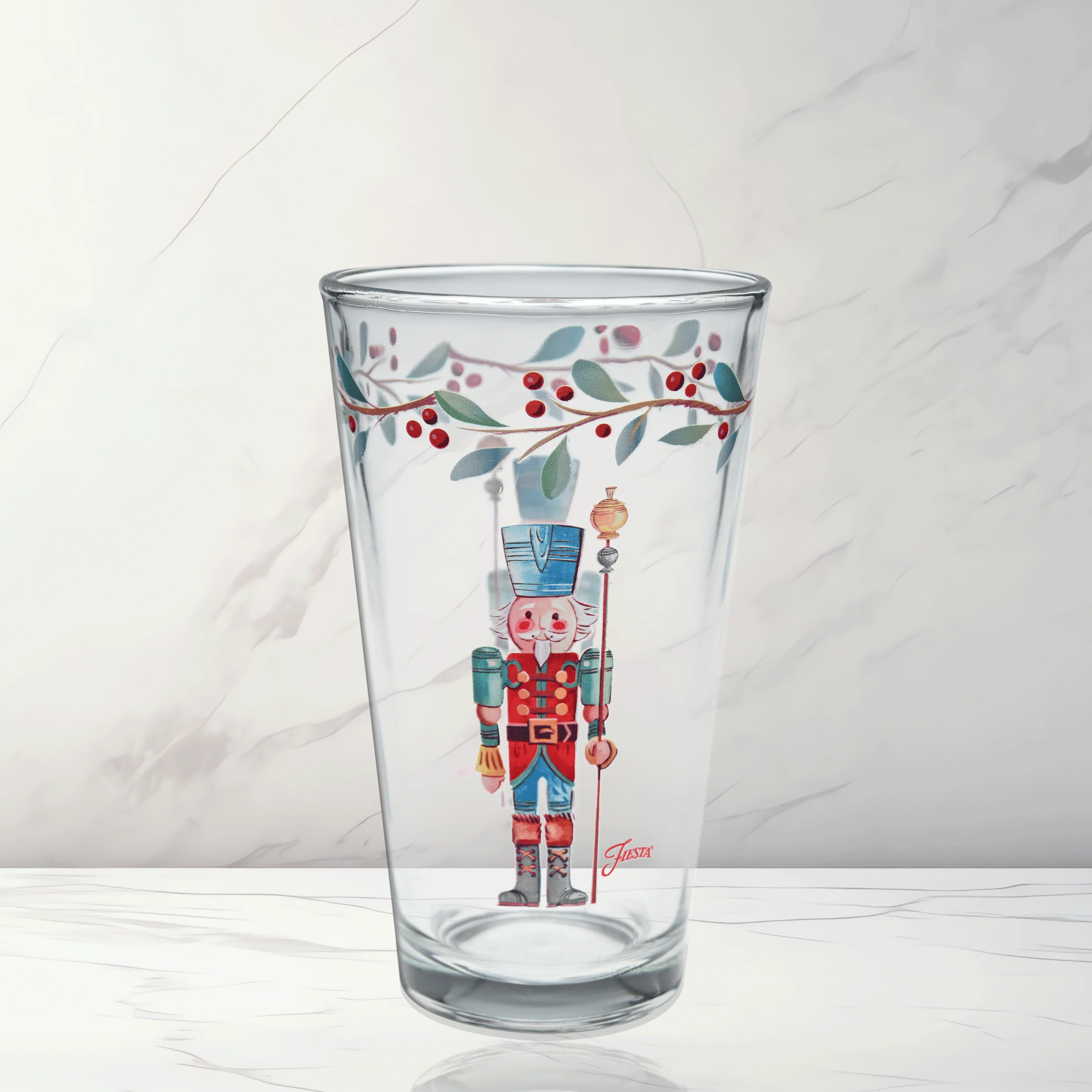 Nutcracker The Guardian 16 oz. Cooler Glass - Set of 4 - Image 2
