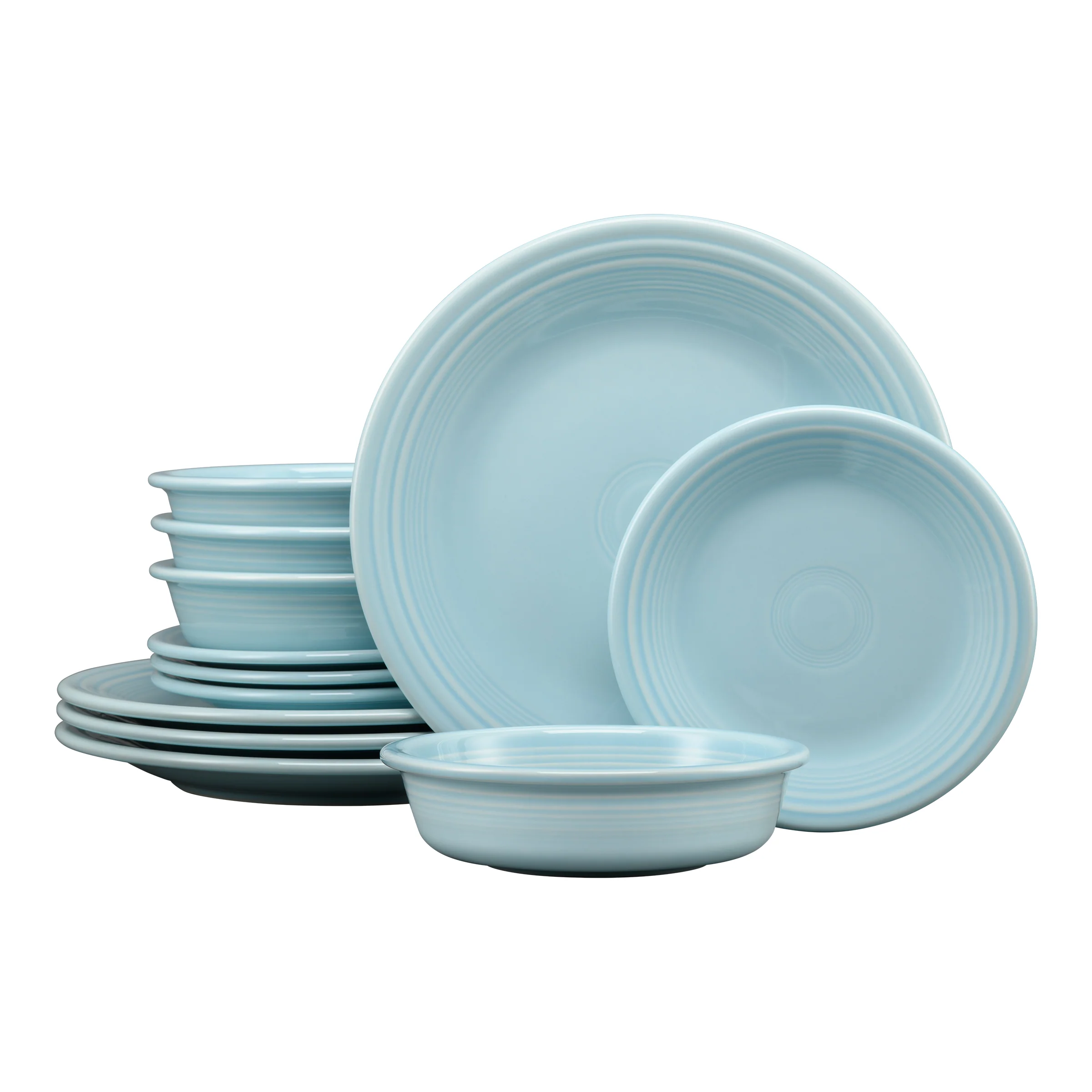 Classic Rim 12-Piece Dinnerware Set, Service for 4 - Image 13