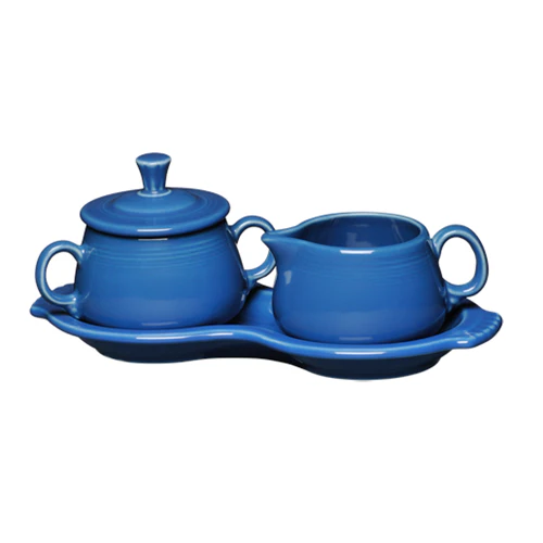 New Retired 4-Piece Sugar Bowl and Creamer Set with Tray - Image 3