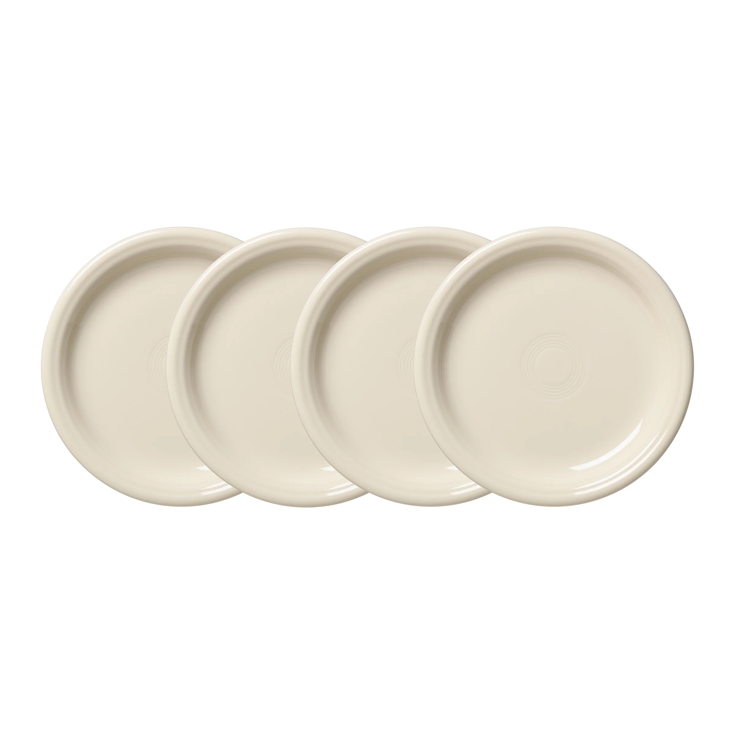 Linen Set of 4 Bistro Coupe 7 1/4 Inch Salad Plate