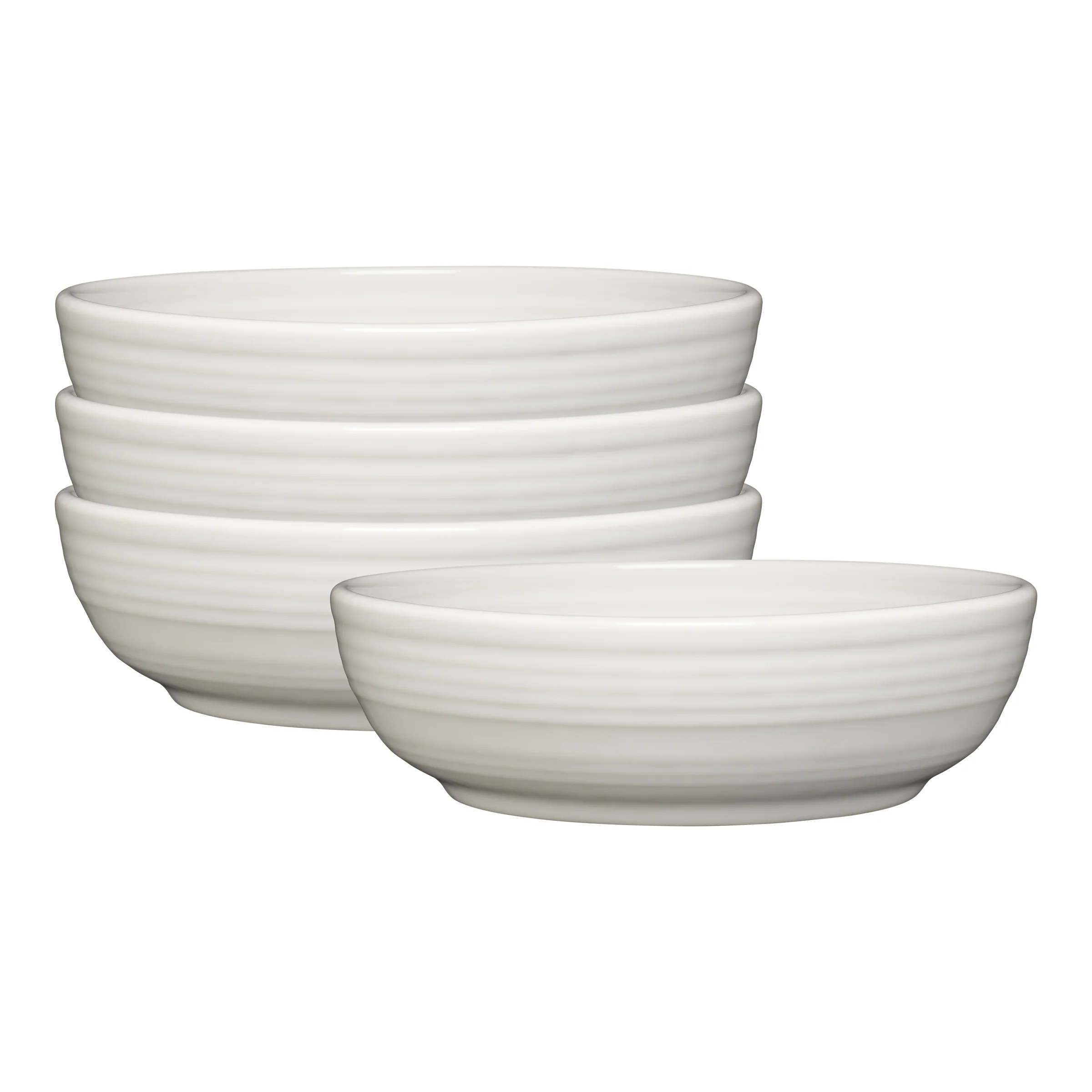 White Coupe 6 3/4 Inch Salad Bowl 24 OZ, Set of 4