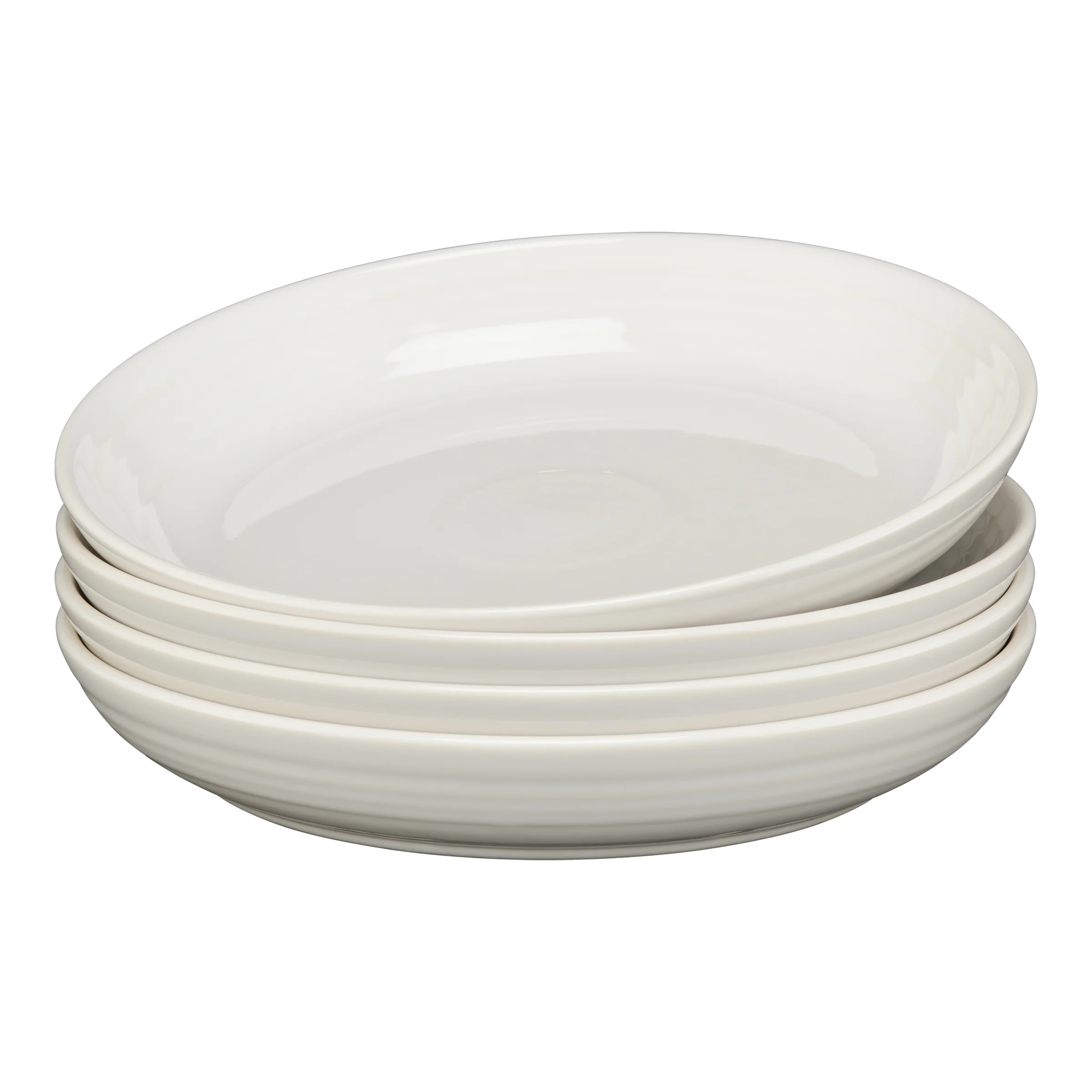 White Coupe 8 1/2 Inch Luncheon Bowl 26 OZ, Set of 4