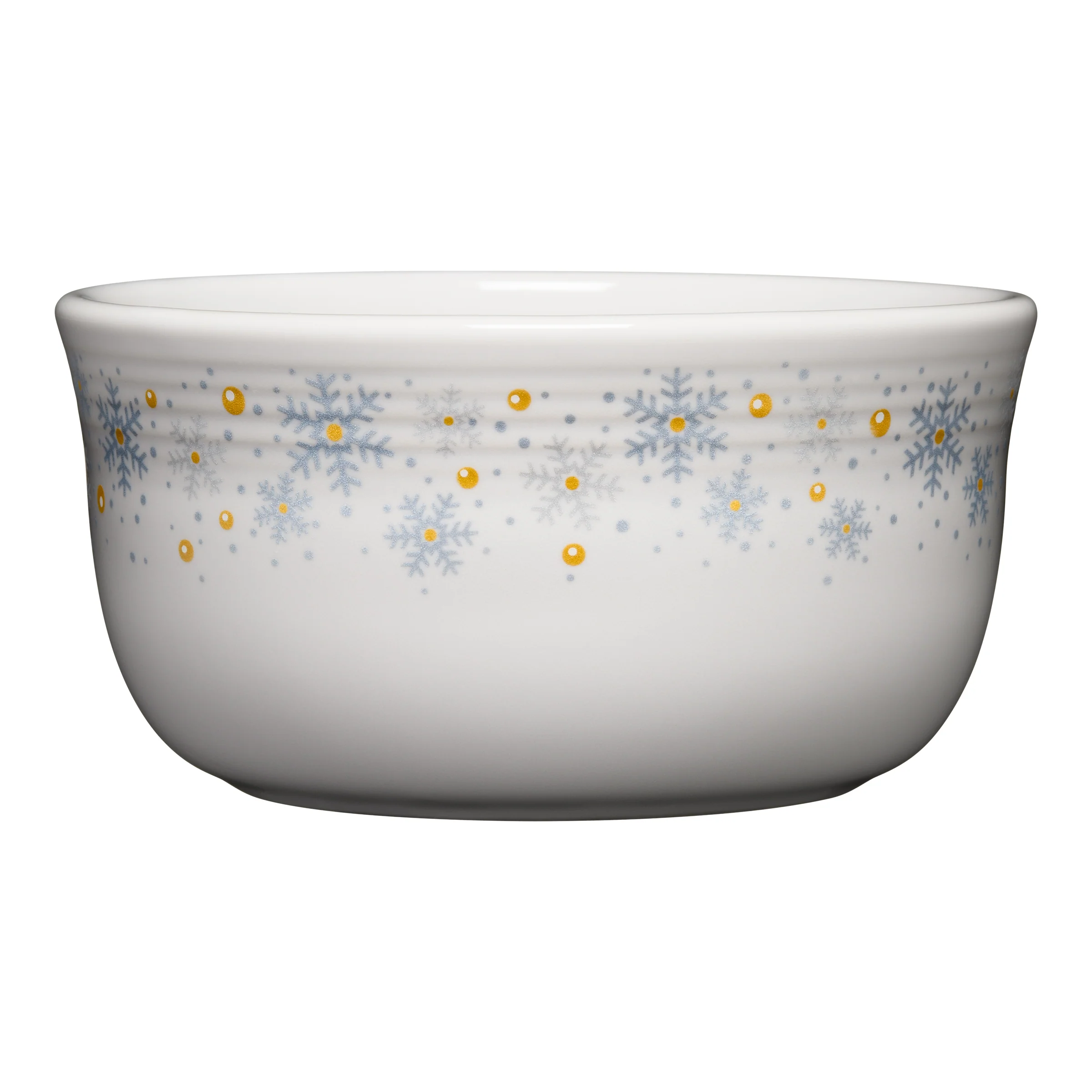 White Snowflake All-Purpose 6 Inch Gusto Bowl 28 OZ